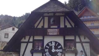 preview picture of video 'World's biggest Cuckoo clock in Triberg, Germany'