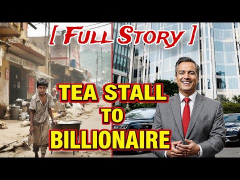 [Full Usa Story ] From Tea Stall to Billionaire: The Shocking True Story of a Boy Who Never Gave Up