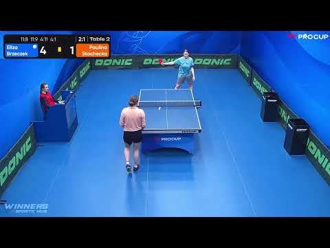 20:10 Eliza Brzeczek  3 - 1  Paulina Stachecka 23.03.2023 | TT Pro.Cup Women Star.