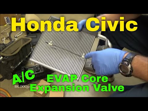 Honda Civic A/C Evap Core/Expansion Valve Replacement Tips (2006-2011)