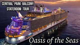 Central Park Balcony Stateroom Tour | Oasis Of The Seas | Royal Caribbean Cruise Line | Room# 12641