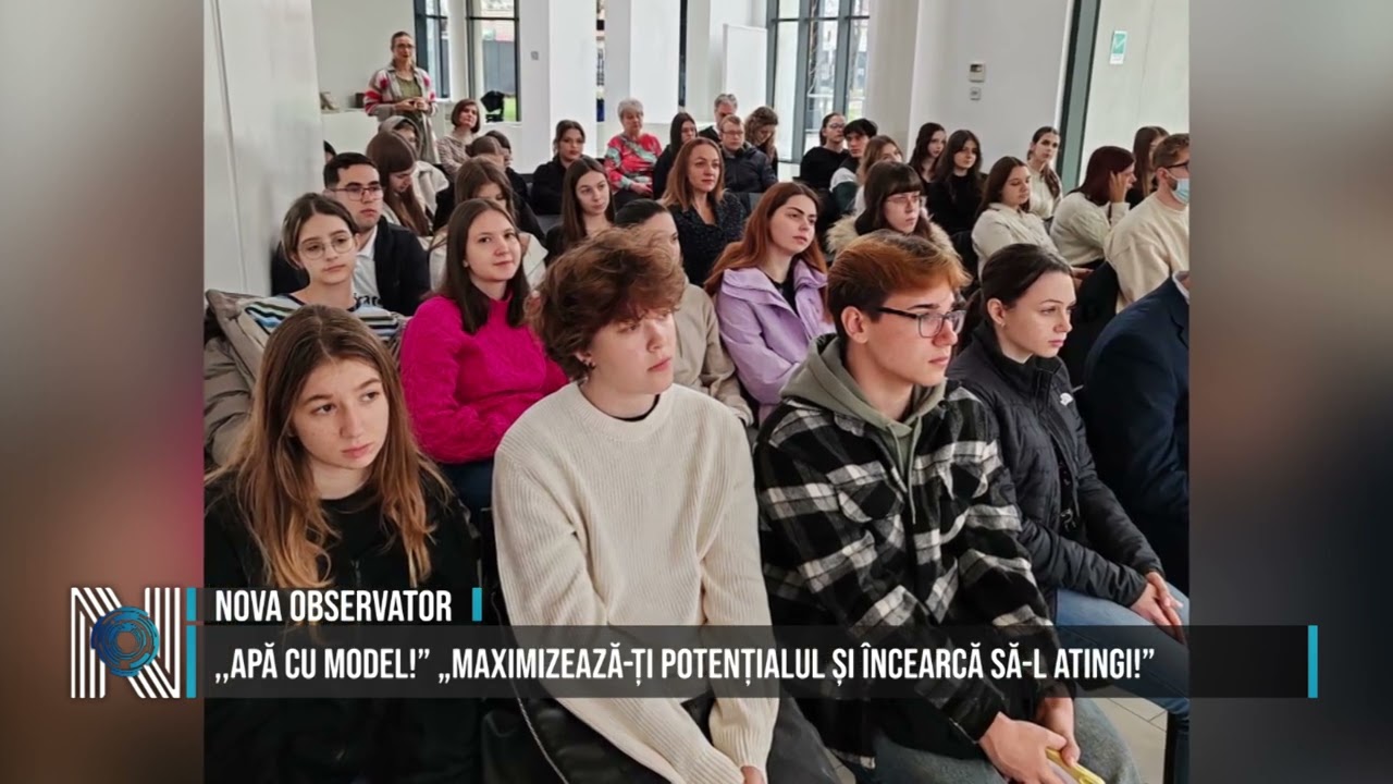 ,,Apă cu model!” „Maximizează-ți potențialul și încearcă să-l atingi!”