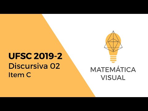 Matemática - UFSC 2019-2 - Discursiva 02 - Item C