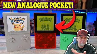 I Have A PROBLEM! My NEW Analogue Pocket Limited Edition Transparent Orange Is HERE!