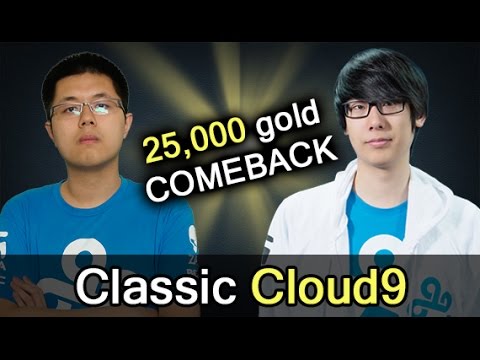 Team NP vs Wings 25,000 gold Comeback — classic Cloud9
