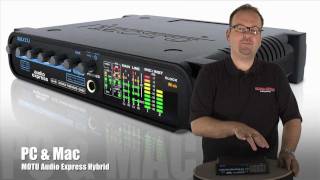 Video thumbnail for Motu Audio Express Hybrid USB / FireWire Interface by MusicStoreTV