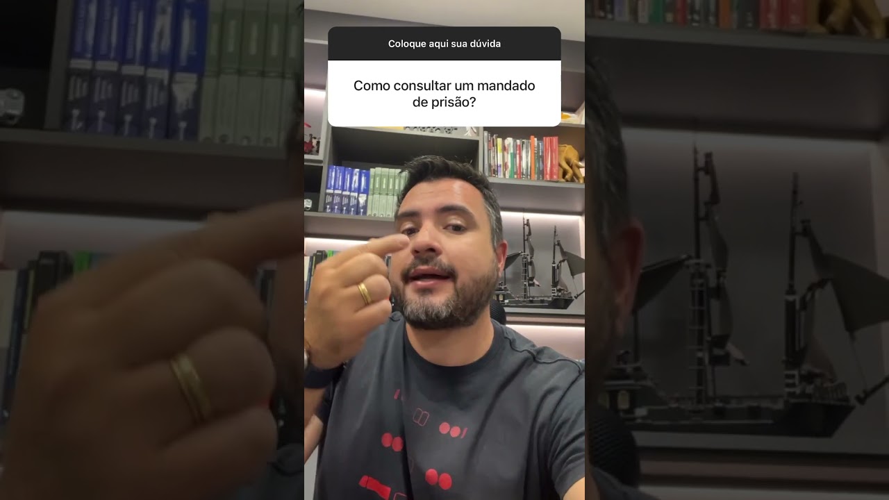 Como consultar mandados de prisão? #shorts