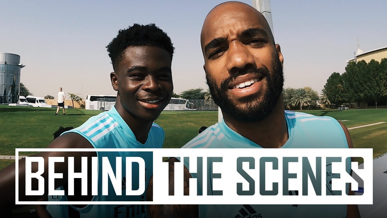 Lacazette takes you behind the scenes at Arsenal's training camp in Dubai