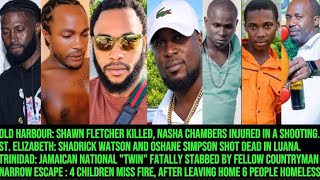 Download lagu OLD HARBOUR SHOOTING! SHAWN FLETCHER KILLED, NASHA WOUNDED | LUANA DOUBLE MURDER & TRINIDAD STABBING mp3