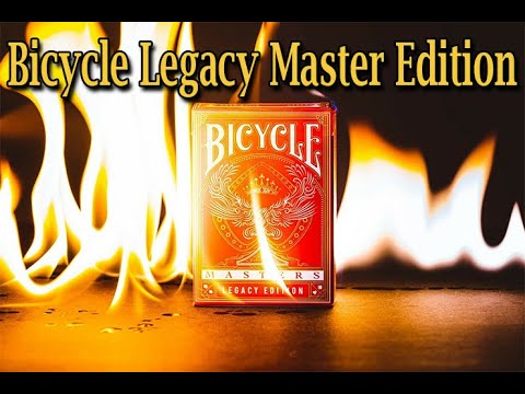 Voir la vidéo Bicycle Master Legacy Red Edition