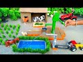 Diy How To Make Cow Shed House Of Animals Horse House Cow Shed Mini Hand Pump Woodwork 3