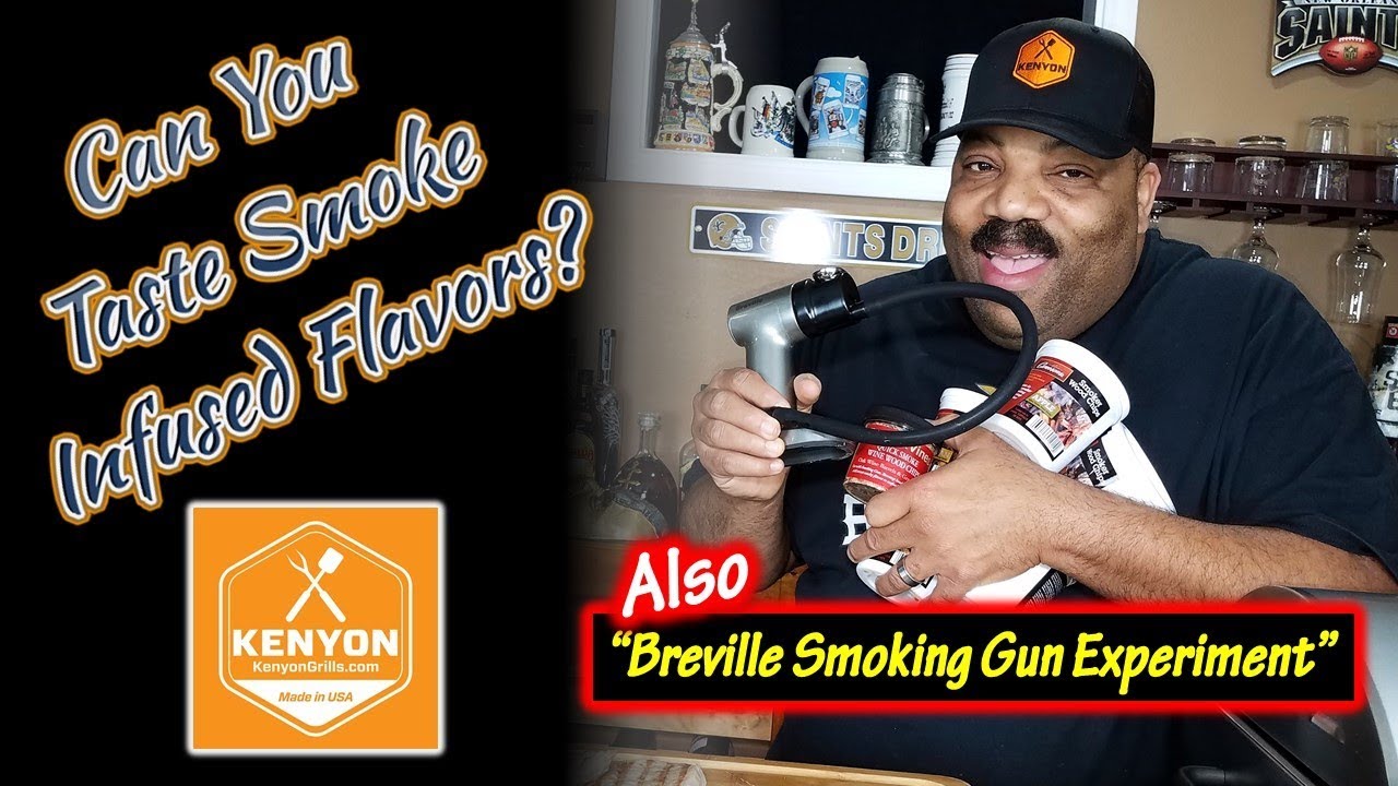 Breville Smoking Gun Experiment - Tasting Smoke Infused Flavors
