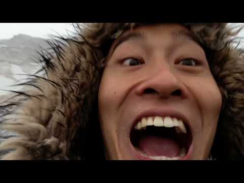 Sneaker wave in Iceland vs Krazy Asian - Reynisfjara Black sand Beach