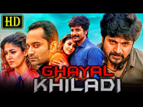 Ghayal Khiladi (Velaikkaran) South Action Hindi Dubbed Movie | Sivakarthikeyan, Nayanthara