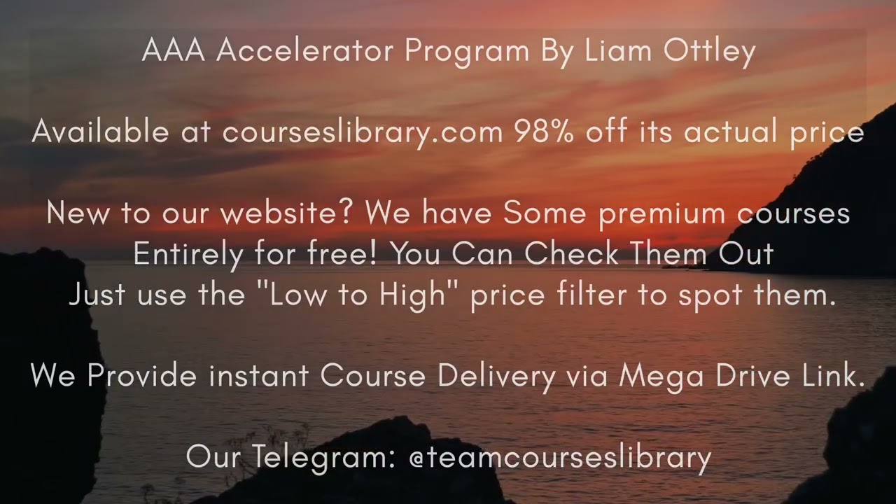 AAA ACCELERATOR PROGRAM || LIAM OTTLEY