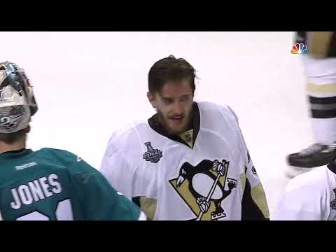 2016 Stanley Cup Final GM 6-Pittsburgh Penguins VS  San Jose Sharks-END OF GAME WITH CUP CELEBRATION