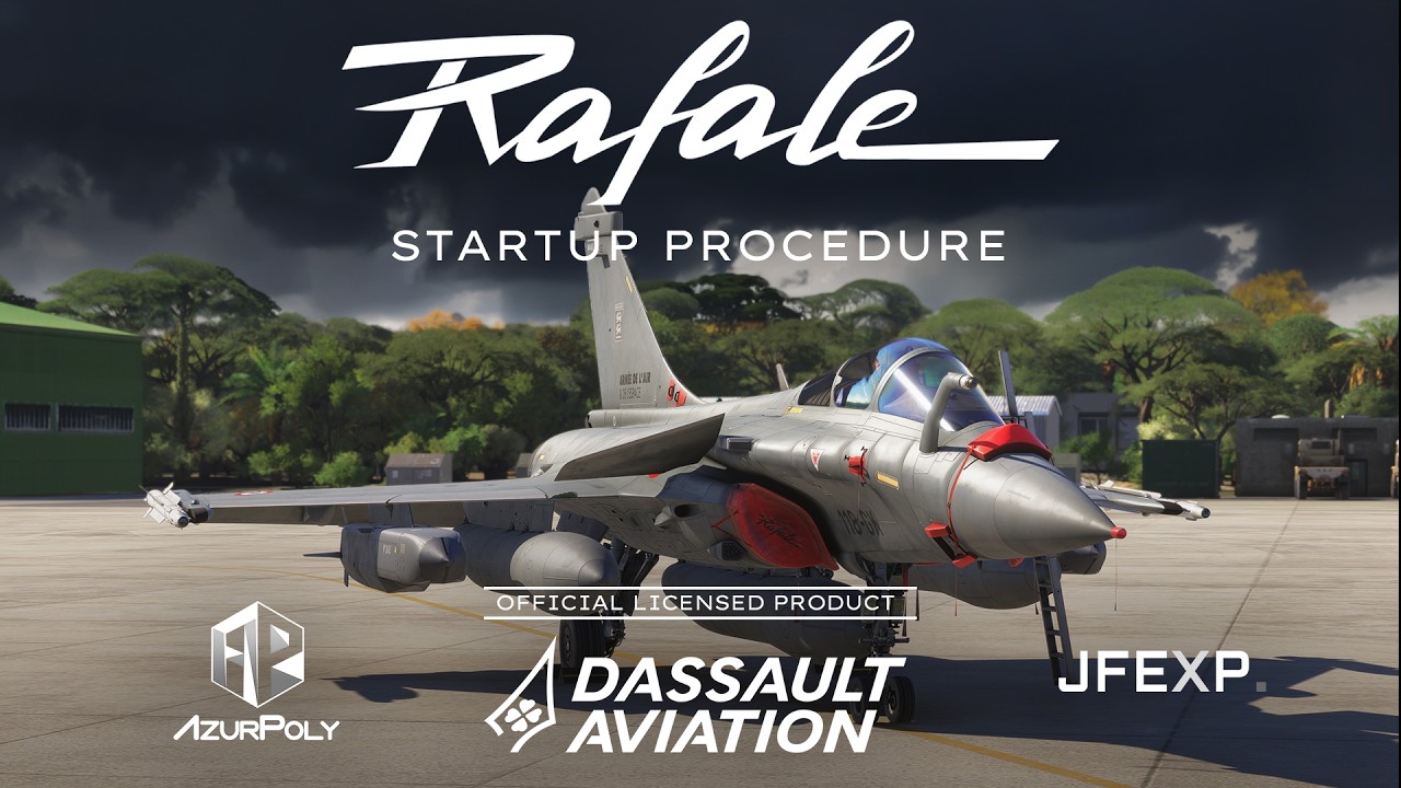 Dassault Rafale Startup Procedure