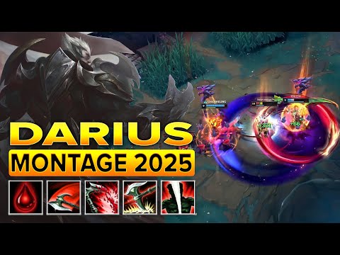 Darius Montage 2025 - High Elo Darius Best Plays Season 15