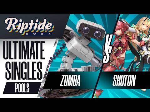 Zomba (R.O.B.) vs Shuton (Mythra/Pyra) - Riptide 2024 - Ultimate Singles - R2 Pools