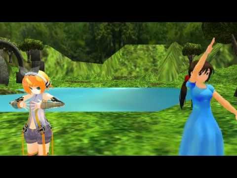 [ MMD ] Bad Apple!! (Seychelles and  Rin)