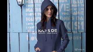 بلوفر من BOLD SIDE لون كحلي