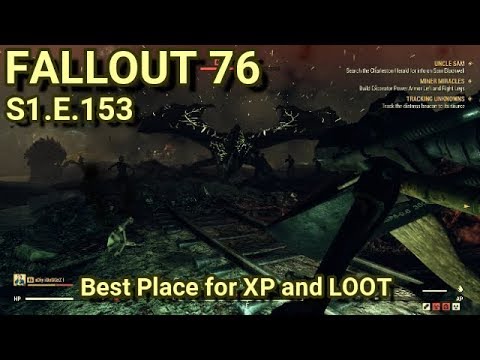 Fallout 76 S1.E.153 - Best Place for XP and LOOT! (no com.)