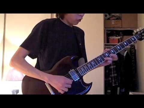 Whole Lotta Rosie Cover On a Gibson Angus Young Signature SG