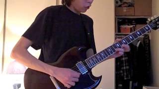 Whole Lotta Rosie Cover On a Gibson Angus Young Signature SG
