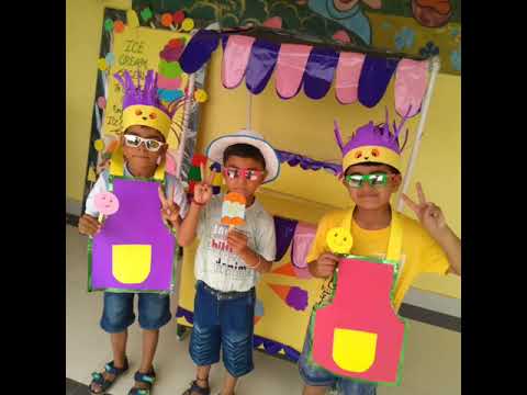 Icecream party for the toddlers. FULL ENJOYMENT#ambala  #sukhpalschool