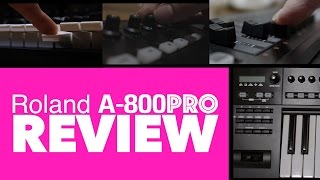 Video thumbnail for Roland A-PRO Series MIDI Keyboard Review! Thoughts After 8 Months!! by NicHasegawa