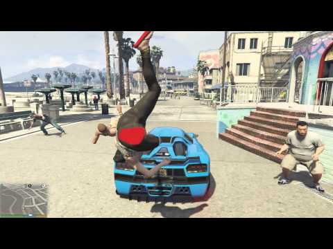 GTA V 6 Minutes of Running Over Pedestrians