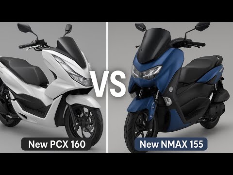 Comparison of Honda PCX 160 & Yamaha Nmax 155 Y-ECVT