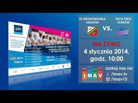 KS BRONOWIANKA KRAKÓW - PKCH PWSZ TARNÓW (live)