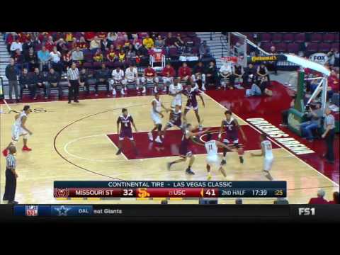 Men's Basketball: USC 83, Missouri State 75 - Highlights 12/23/16