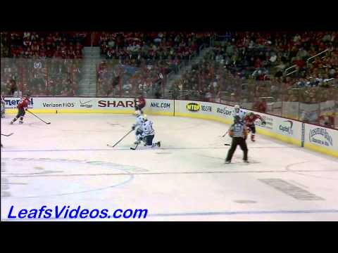 Maple Leafs @ Capitals - Clarke MacArthur Scores - 101206