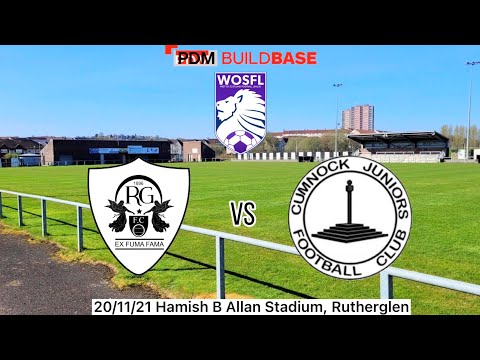 Rutherglen Glencairn vs Cumnock Juniors (2-1) | WOSFL Premier Division | 20/11/21