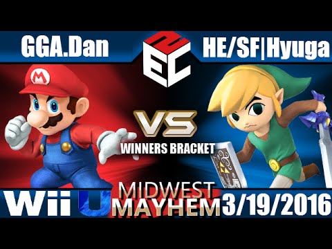 Midwest Mayhem – GGA.Dan (Mario) vs. HE/SF l Hyuga (Toon Link – Top 16
