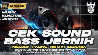 Download lagu DJ CEK SOUND FULL BASS PANJANG HOREG PENGGETAR TEMBOK | DJ FULL BASS PALING ENAK SEJAGAT RAYA  mp3