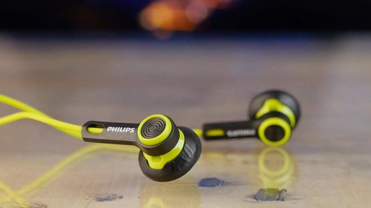 Навушники Philips SHQ2400CL / 00 Sport video preview