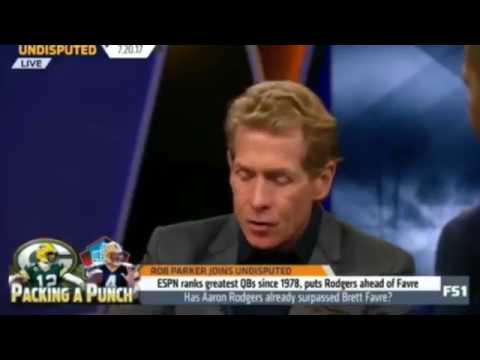 Skip and Shannon Undisputed Today 7/20/2017 -Has Aaron Rodgers already surpassed Brett Favre?