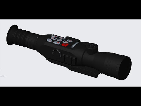 Обзор цифрового прицела дневного/ночного видения Wanney E50-II Plus/E53 (визуальное руководство 1)