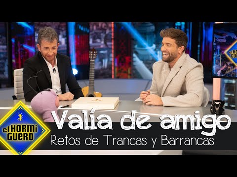Trancas y Barrancas ponen a prueba la valía de Pablo Alboran como amigo - El Hormiguero