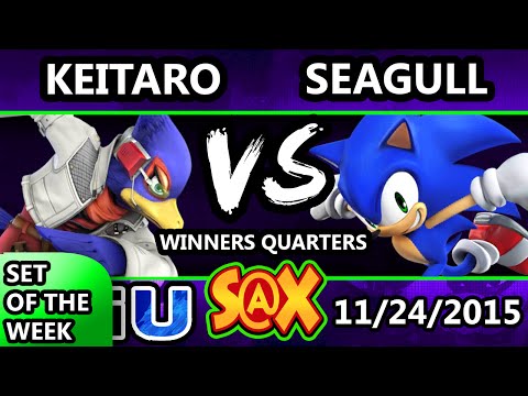 S@X 125 - LoF | Keitaro (Falco) Vs. Seagull (Sonic) SSB4 Winners Quarters - Smash Wii U - Smash 4