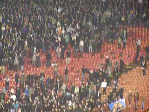 Grobari fire, police moving in - Crvena Zvezda - Partizan match, 28.11.2009