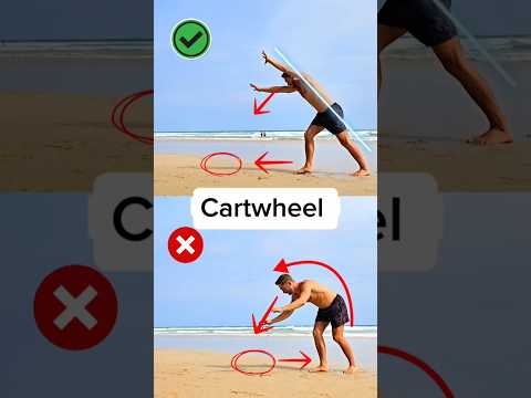 Cartwheel Rad lernen💪🏻 #handstand #calisthenics #yoga #turnen #cartwheel #rad #gymnastics #gym #fit