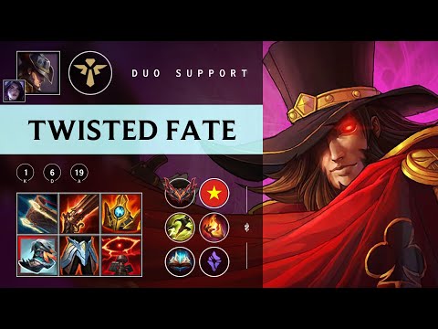 Twisted Fate Support vs Pyke - VN Grandmaster Patch 25.24