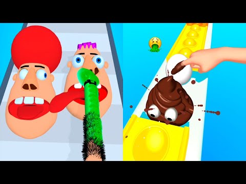 Finger Runner 3D VS Pop Run - All Levels SpeedRun Gameplay Android iOS Ep1