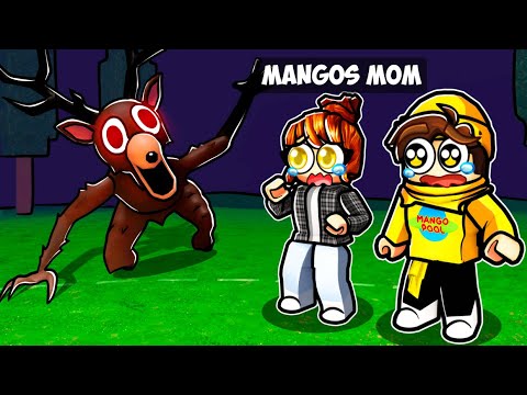 We Played 99 Nights In The Forest But MANGOS MOM JOINED..