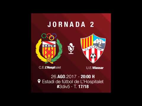 Gol Velillas C.E. L´Hospitalet - U.E.Vilassar de mar (2-0)