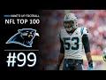 #99: Brian Burns, DE, Carolina Panthers || Mike'd Up Football NFL Top 100